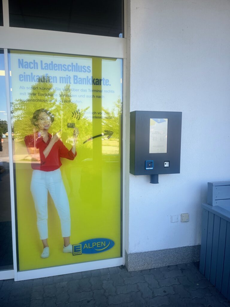 Edeka Alpen Zugang 24/7